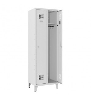 Metal cabinet with legs 1800x600x500