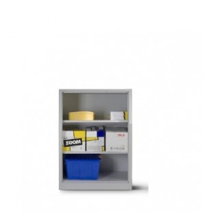 Металлический офисный шкаф без дверей 1040x800x435