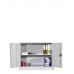 Металлический офисный шкаф - антресоль (цветной) 1000x800x435