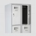 12  секционный mеталлический шкаф 1800x1200x500