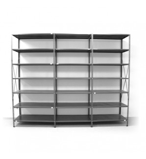 7 - level shelf 2500x2600x400