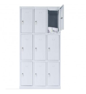 9 - section metal cabinet 1800x900x490