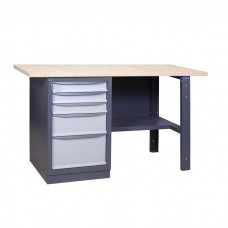 Workbench with cabinet 1200x620x850