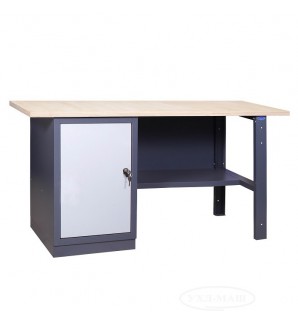 Workbench with cabinet 1800x620x850