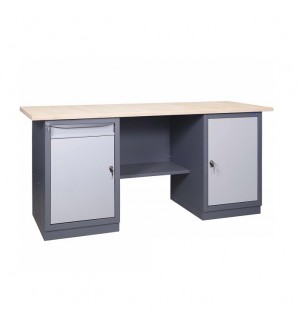Workbench with 2 cabinets 1800x620x850